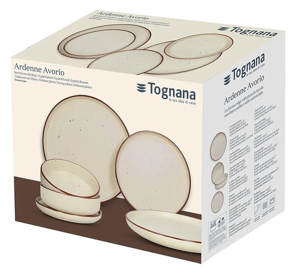 Tognana jedilni servis iz kamenine
