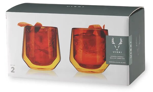 Viski komplet kozarcev za viski iz stekla 270 ml