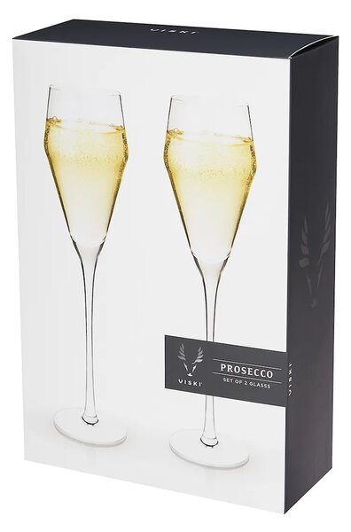 Viski komplet kozarcev na peclju za vino iz stekla 240 ml