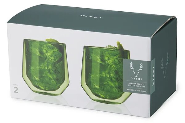 Viski komplet kozarcev iz borosilikatnega stekla 270 ml