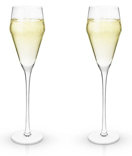 Viski komplet kozarcev na peclju za vino iz stekla 240 ml