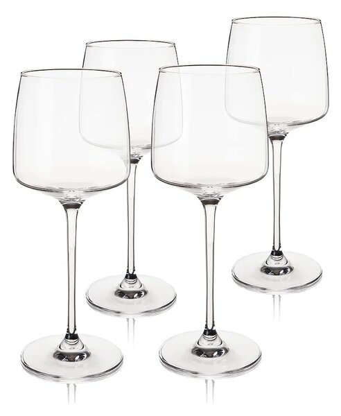 Viski komplet kozarcev na peclju za vino iz stekla 473 ml