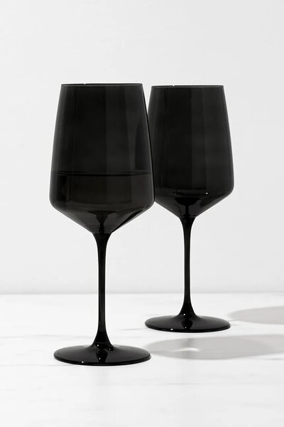 Viski komplet kozarcev na peclju za vino iz stekla 650 ml