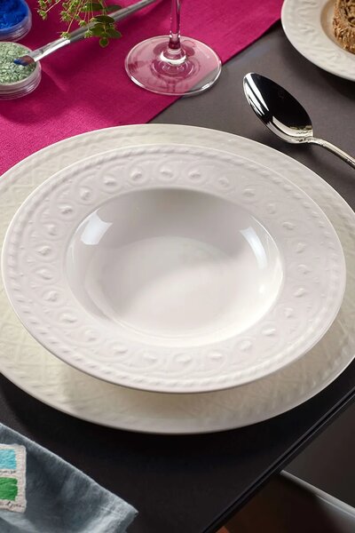 Villeroy & Boch krožnik globok iz porcelana 24 cm