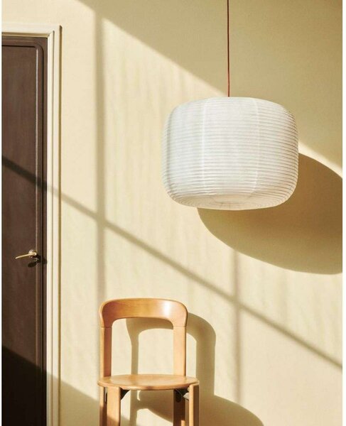 HAY senčnik Paper Shade Donut, premer 60 cm – brez kabelskega kompleta, Bela, Dnevna soba / jedilnica, Papir / karton, Skandinavski