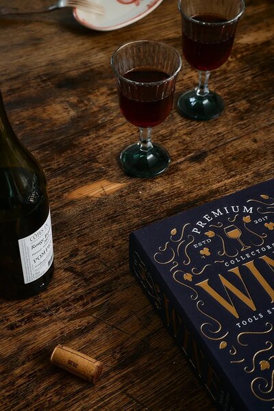 Printworks komplet dodatkov za vino iz nerjavečega jekla