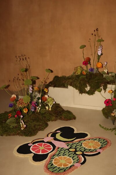 Doing Goods preproga talna volnena 85 x 100 x 2 cm