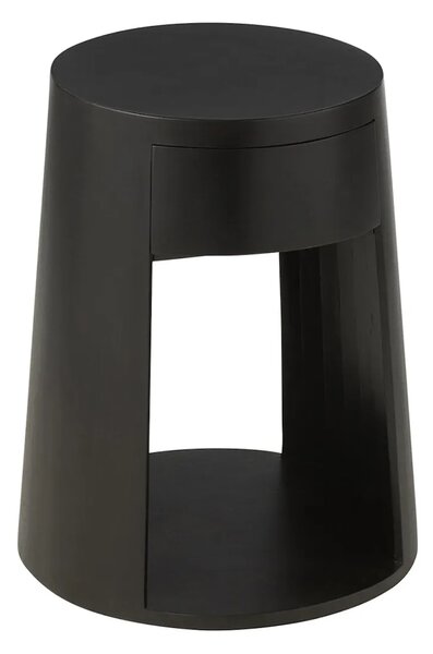 J-Line stranska mizica iz mangovega lesa 40 x 50 cm