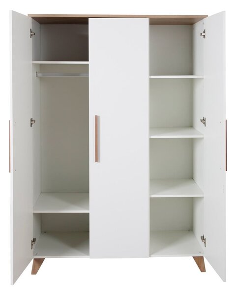 Bela otroška garderobna omara 118x190 cm – Roba