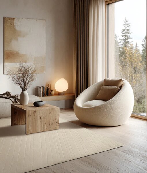 Volnena Preproga Arrow Beige