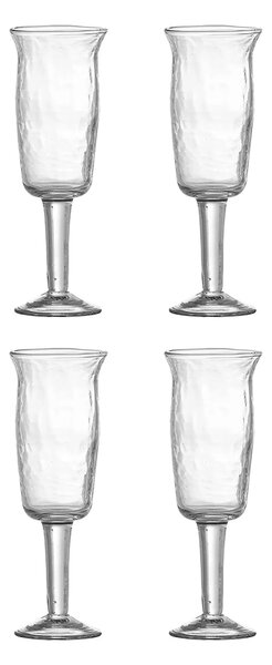 Bloomingville Komplet kozarcev za vino Bloomingville Asha 125 ml 4-pack