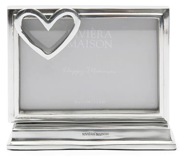 Riviera Maison okvir za fotografijo dekorativni iz aluminija 22 x 19,5 x 16 x 6 cm