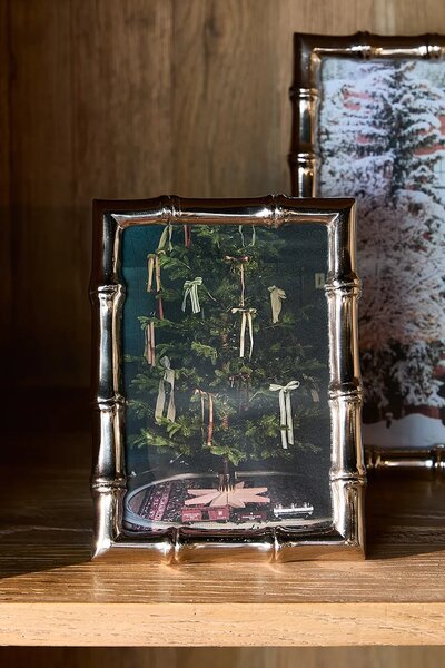 Riviera Maison okvir za fotografijo dekorativni iz aluminija 33 x 16 x 20 x 2,5 cm