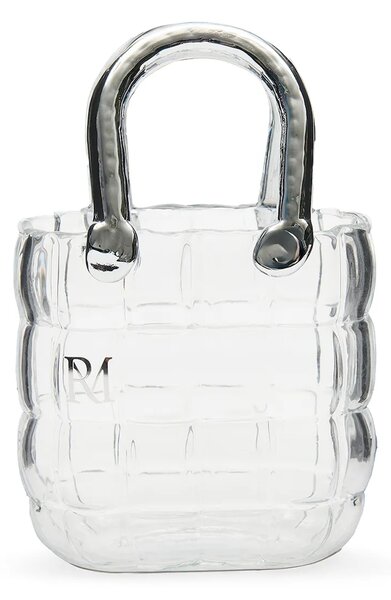 Riviera Maison vaza dekorativna iz stekla 14,5 x 8 x 22 cm