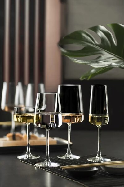 Lyngby Glas komplet kozarcev na peclju za šampanjec iz kristalnega stekla 300 ml