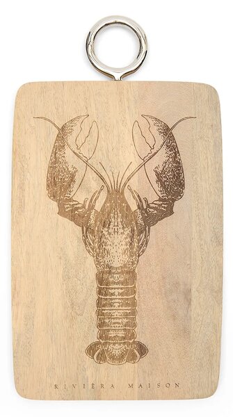 Riviera Maison deska za serviranje iz mangovega lesa 35,5 x 33 x 2 cm