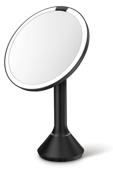 Kozmetično povečevalno ogledalo z lučjo ø 20 cm Sensor – simplehuman