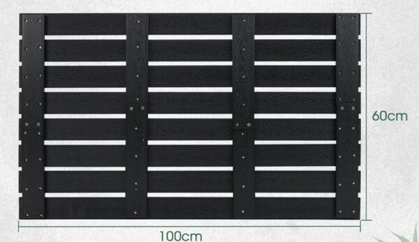 Solarni tuš 60l , vključno s pokrovom in podlogo, črne barve