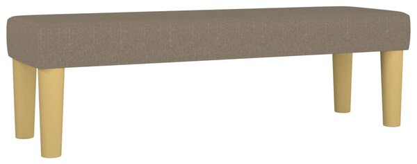 VidaXL Klop taupe 100x30x30 cm blago