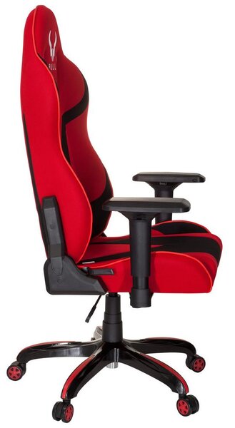 MID.YOU Gaming Stol Promoter Ii, Črna, Rdeča