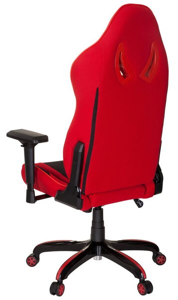 MID.YOU Gaming Stol Promoter Ii, Črna, Rdeča
