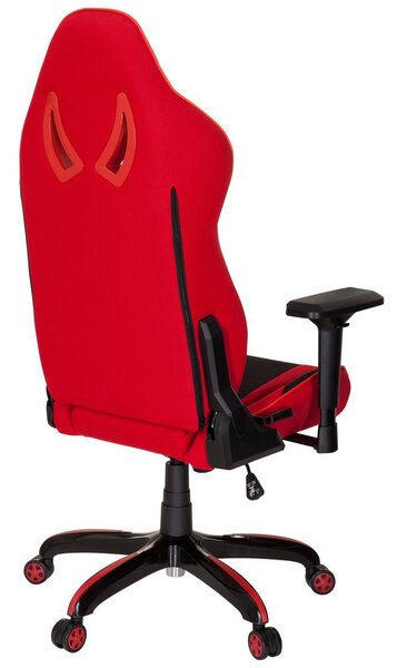 MID.YOU Gaming Stol Promoter Ii, Črna, Rdeča