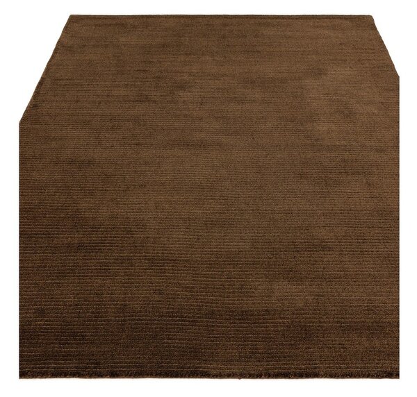 Temno rjava ročno tkana preproga 120x170 cm – Asiatic Carpets
