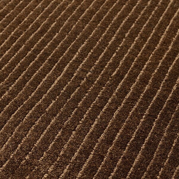 Temno rjava ročno tkana preproga 120x170 cm – Asiatic Carpets