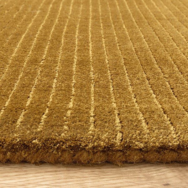 Gorčično rumena ročno tkana preproga 120x170 cm – Asiatic Carpets
