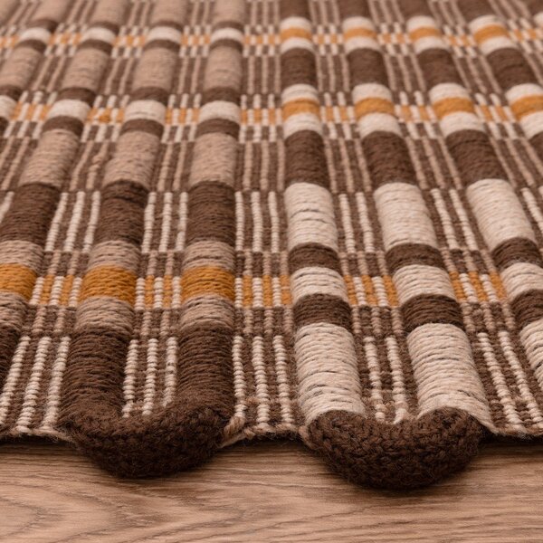 Rjava ročno tkana preproga 160x230 cm – Asiatic Carpets