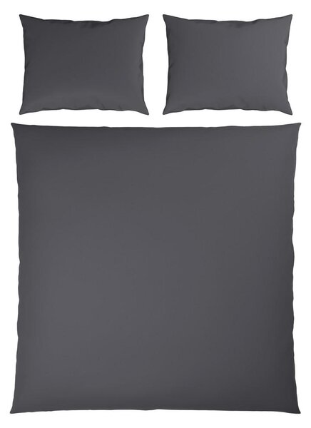 POSTELJNINA TANJA 240/220 cm saten antracit