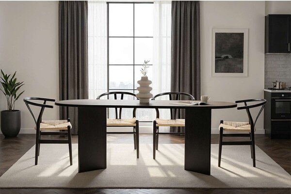 Jedilna miza v mat dekorju 90x200 cm Sabella – Kalune Design