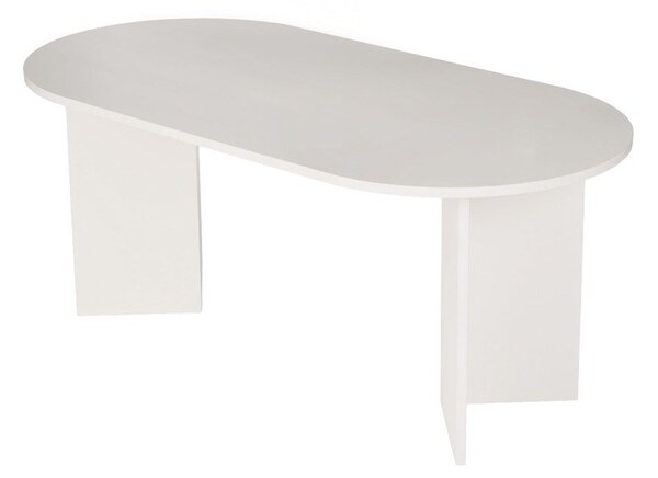 Jedilna miza v polsijajnem dekorju 89,5x180 cm Sablin – Kalune Design