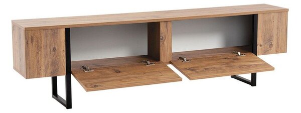 TV omarica v borovem dekorju v naravni barvi 180x50x29,5 cm Serenity – Kalune Design
