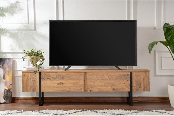 TV omarica v borovem dekorju v naravni barvi 180x50x29,5 cm Serenity – Kalune Design