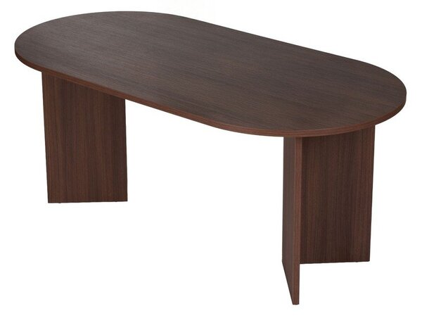 Jedilna miza v orehovem dekorju 89,5x180 cm Sablin – Kalune Design