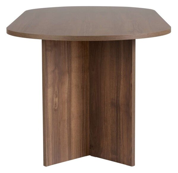 Jedilna miza v orehovem dekorju 90x200 cm Sabella – Kalune Design