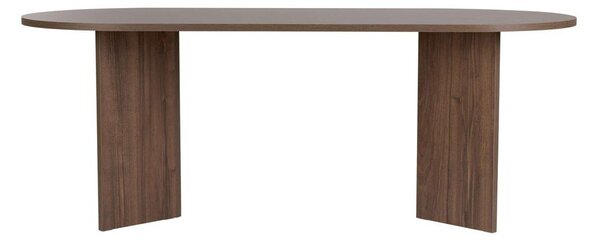 Jedilna miza v orehovem dekorju 90x200 cm Sabella – Kalune Design