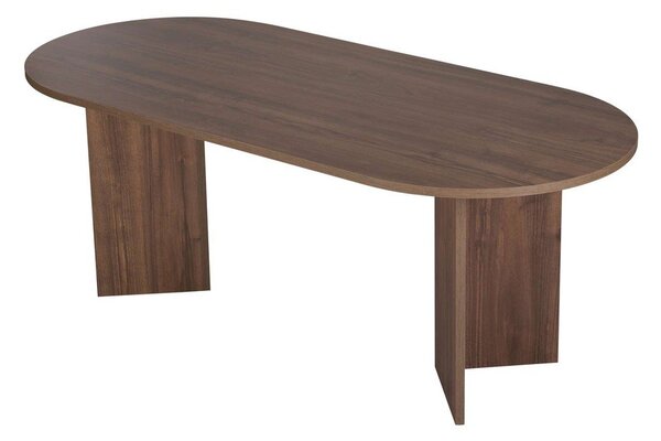 Jedilna miza v orehovem dekorju 90x200 cm Sabella – Kalune Design