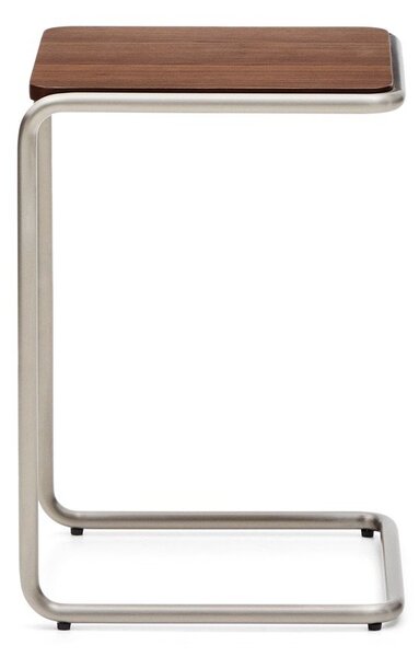 Stranska mizica v orehovem dekorju 42x42 cm Tarsel – Kave Home