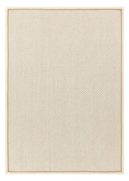 Kremno bel obojestranski ročno tkan tekač iz mešanice volne 67x240 cm Korra Double Loop – Asiatic Carpets