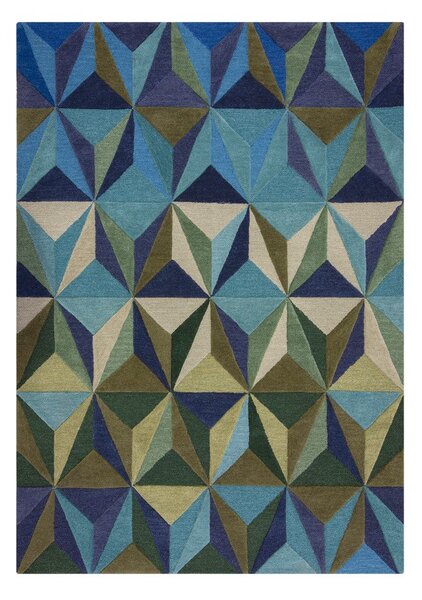 Modra volnena preproga 120x170 cm Reverie – Flair Rugs