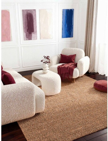 Bež ročno tkana bouclé preproga 120x170 cm Notting Hill Portobello – Ted Baker
