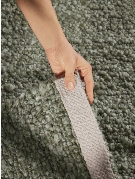 Zelena ročno tkana bouclé preproga 120x170 cm Notting Hill Portobello – Ted Baker