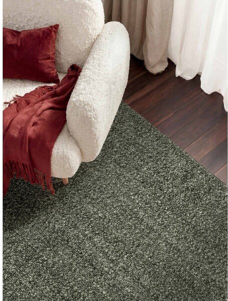 Zelena ročno tkana bouclé preproga 120x170 cm Notting Hill Portobello – Ted Baker