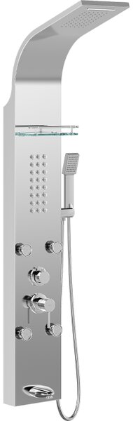 Mexen Adrox tuš panel z izljevom, krom - 7613-04-00
