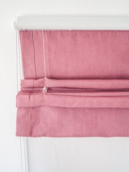 Rimska zavesa šir. 180 cm Heavy Linen 10 barv