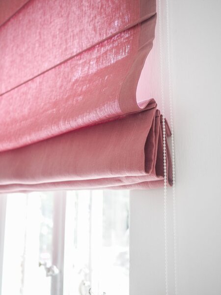 Rimska zavesa šir. 180 cm Heavy Linen 10 barv