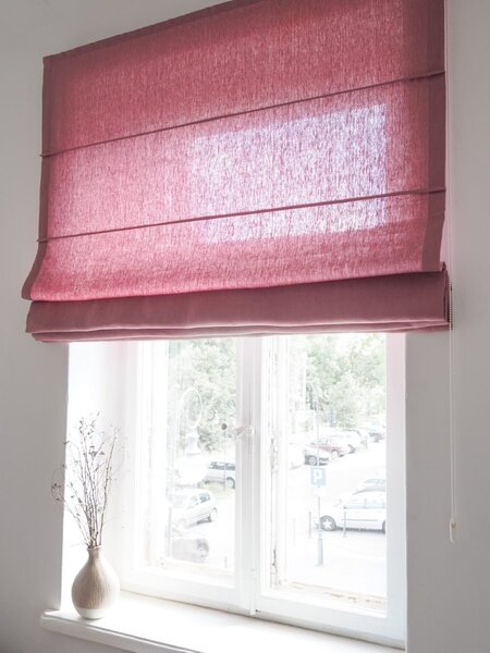 Rimska zavesa šir. 180 cm Heavy Linen 10 barv