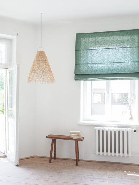 Rimska zavesa šir. 120 cm Heavy Linen 10 barv